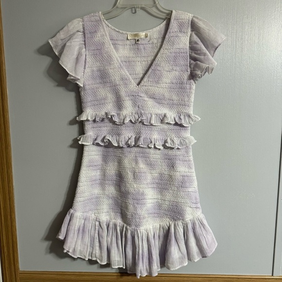 LoveShackFancy Sonara Mini Dress Size Small - Picture 3 of 10